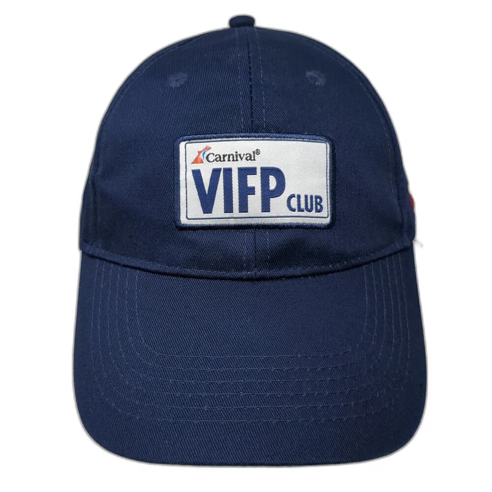 Carnival Baseball Cap Blue One Size VIFP Club Slideback Cotton Embroidered Hat
